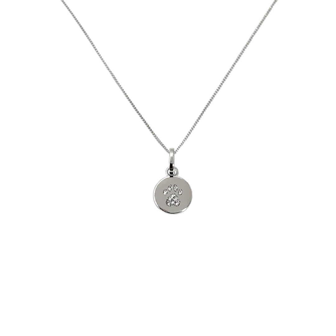 Collar Huellita personalizado - Plata 925