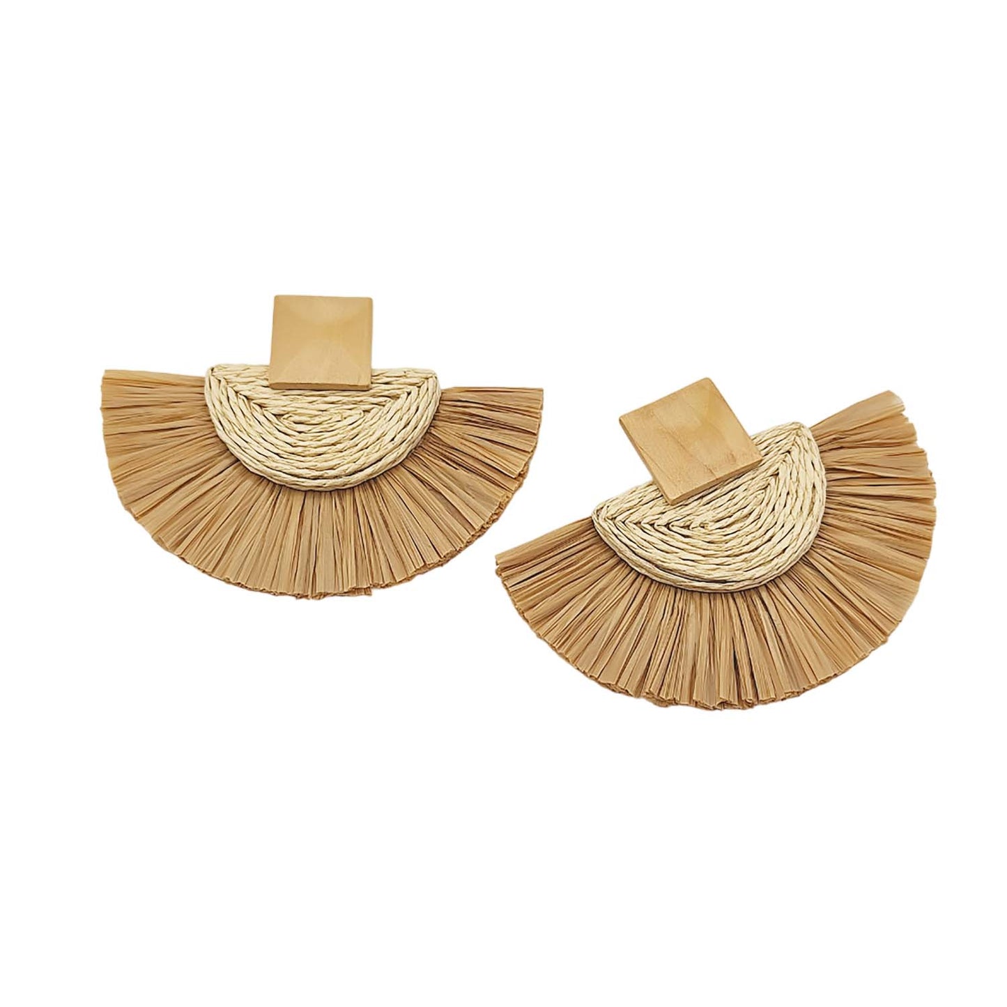 Aros madera hipoalergénicos - Modelo Sahara