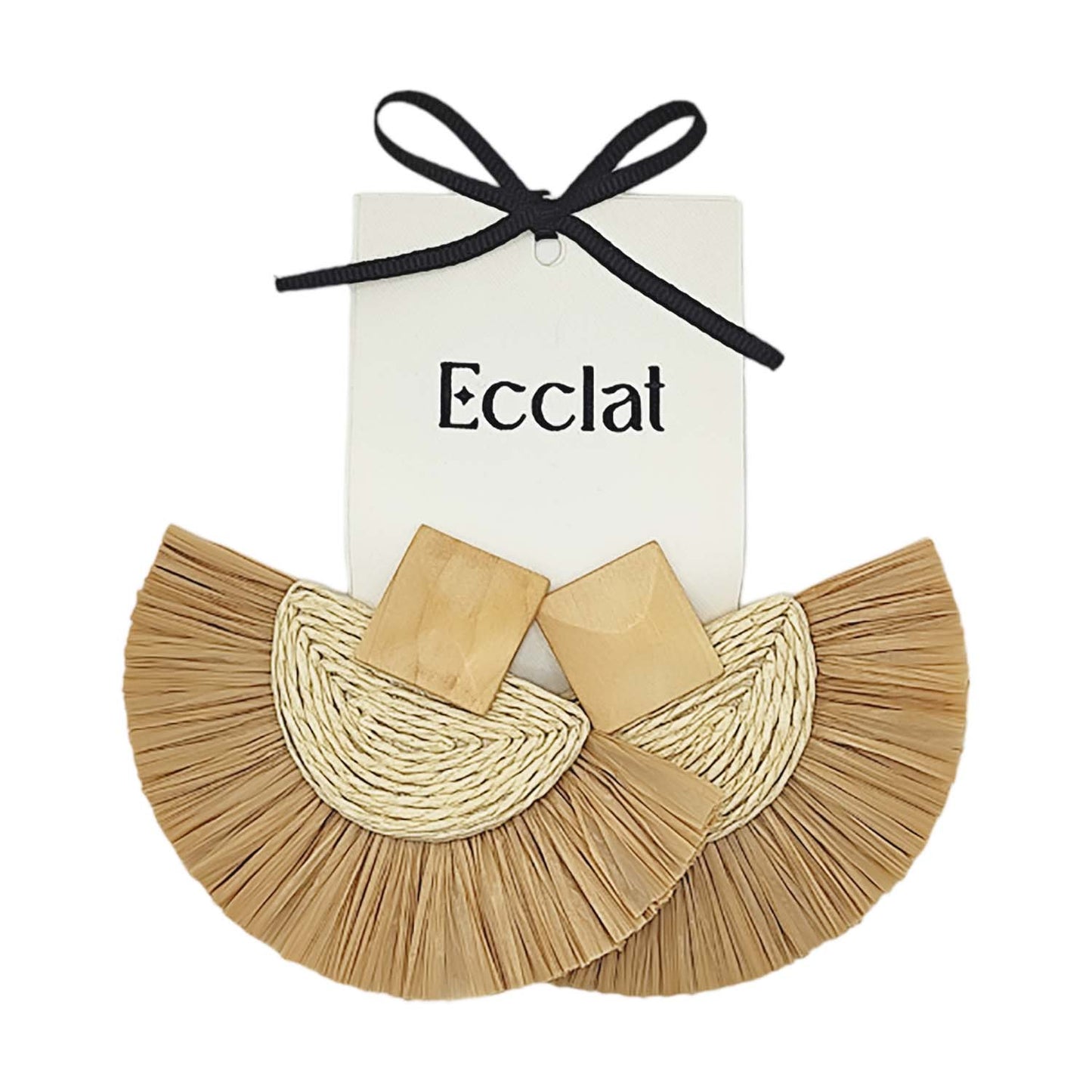Aros madera hipoalergénicos - Modelo Sahara