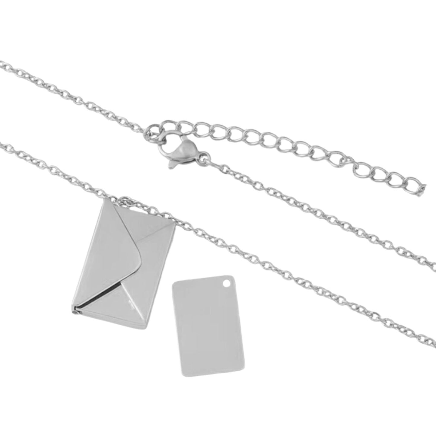 Collar personalizado Carta silver