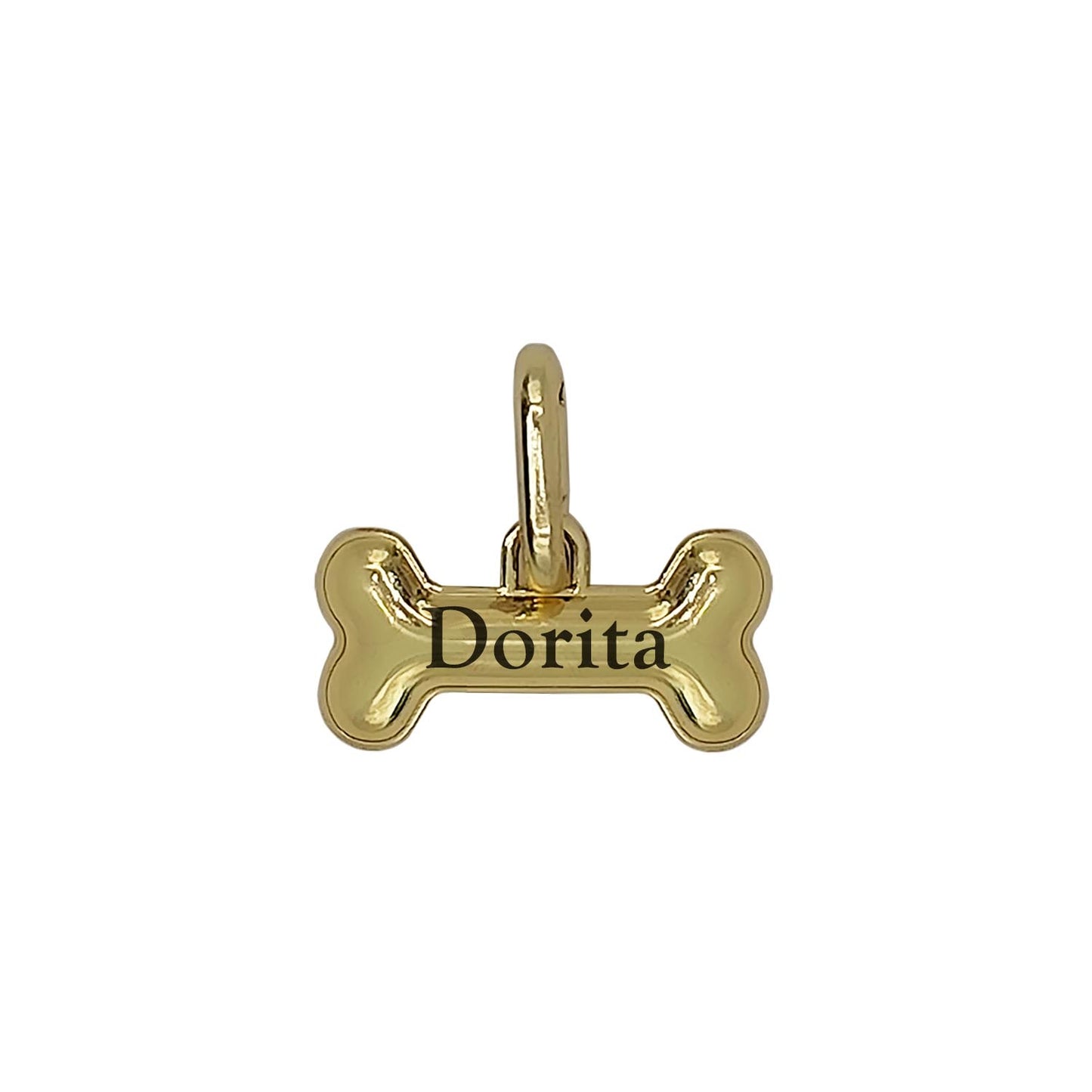 Placa Identificación Hueso Gold