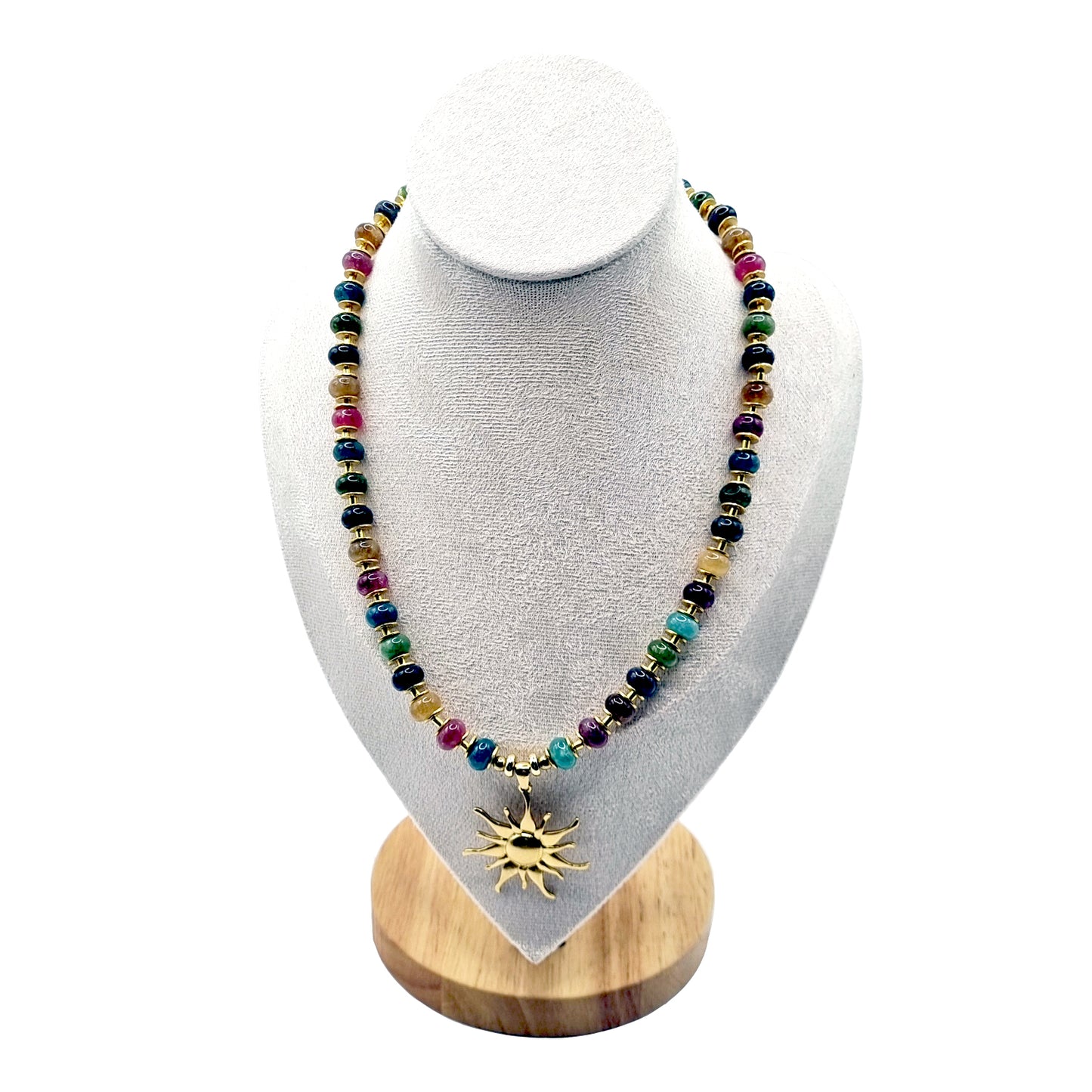 Collar Sol de Turmalina