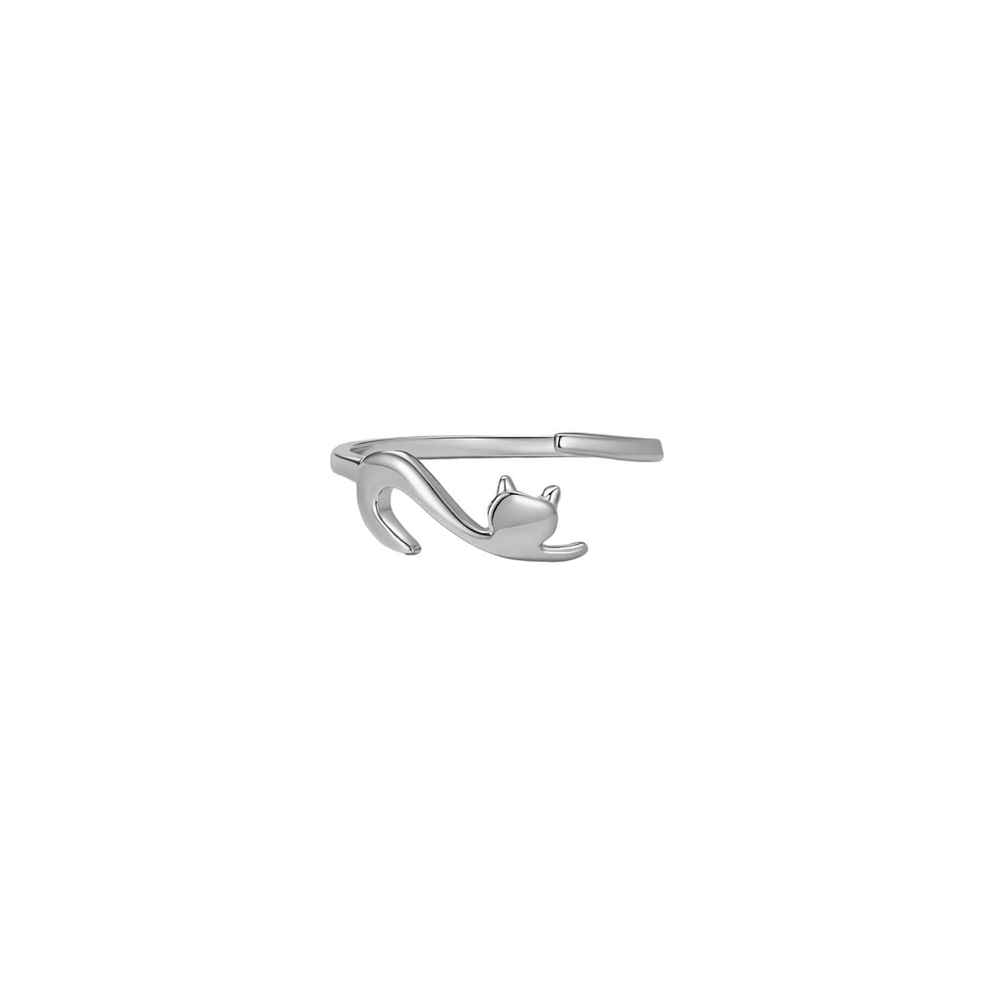 Anillo plata 925 Gato