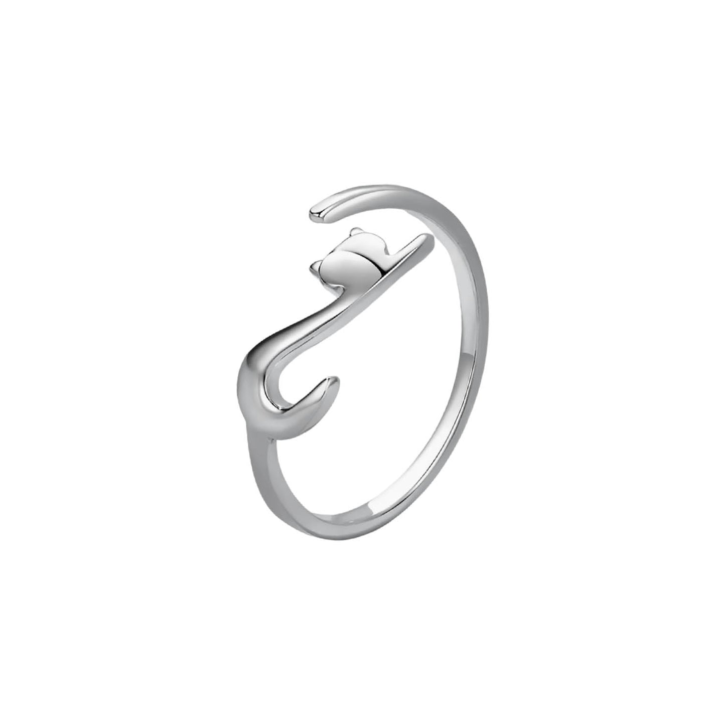 Anillo plata 925 Gato