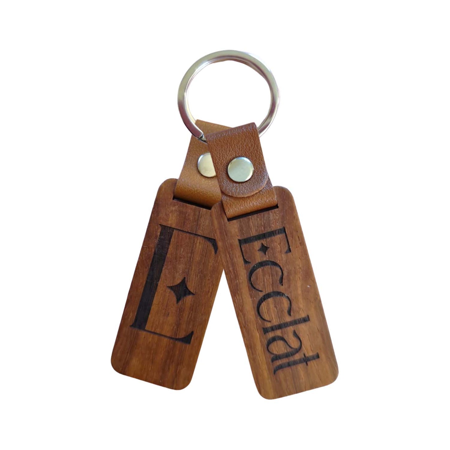 Llavero Personalizable Madera