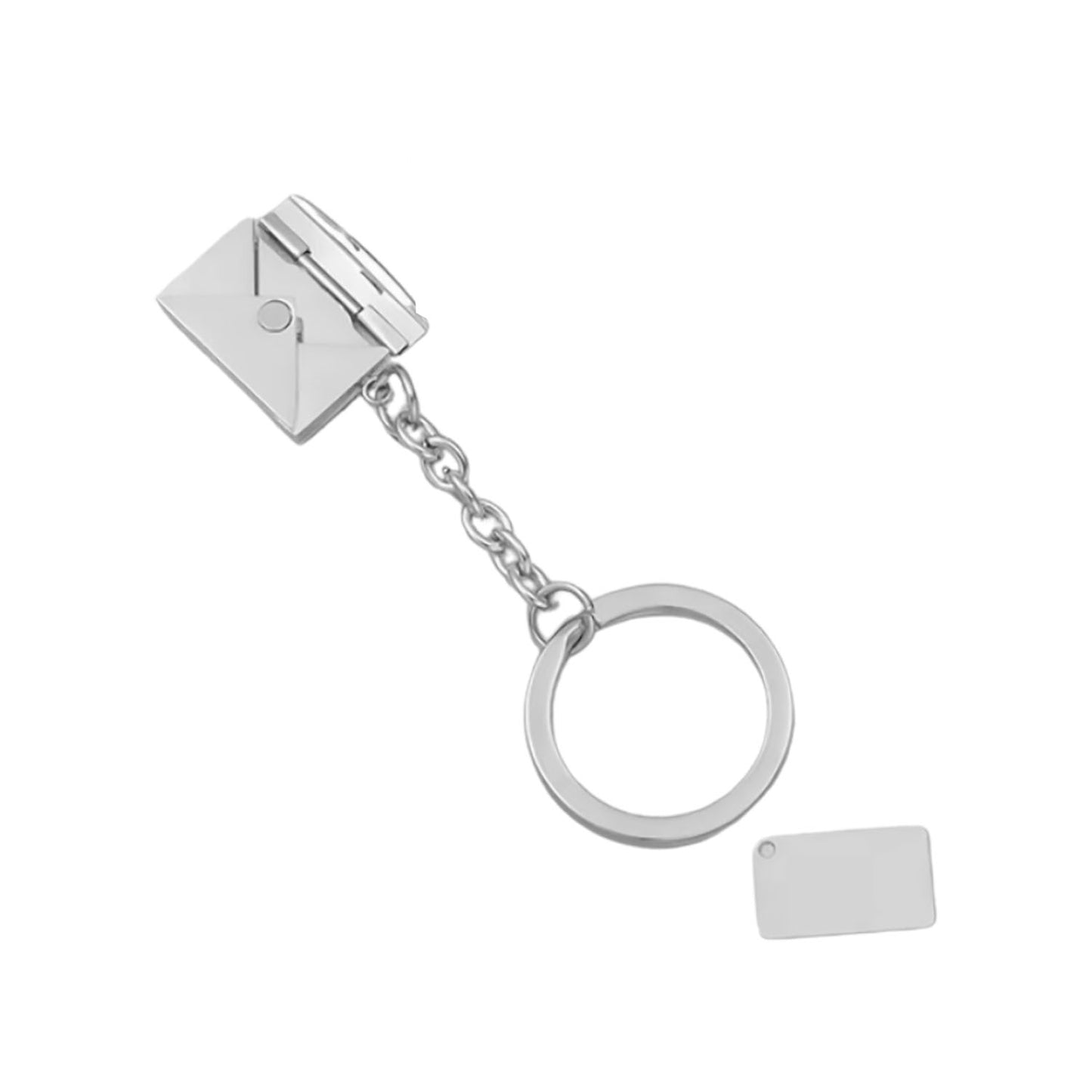 Llavero personalizado grabado - Mensaje Carta
