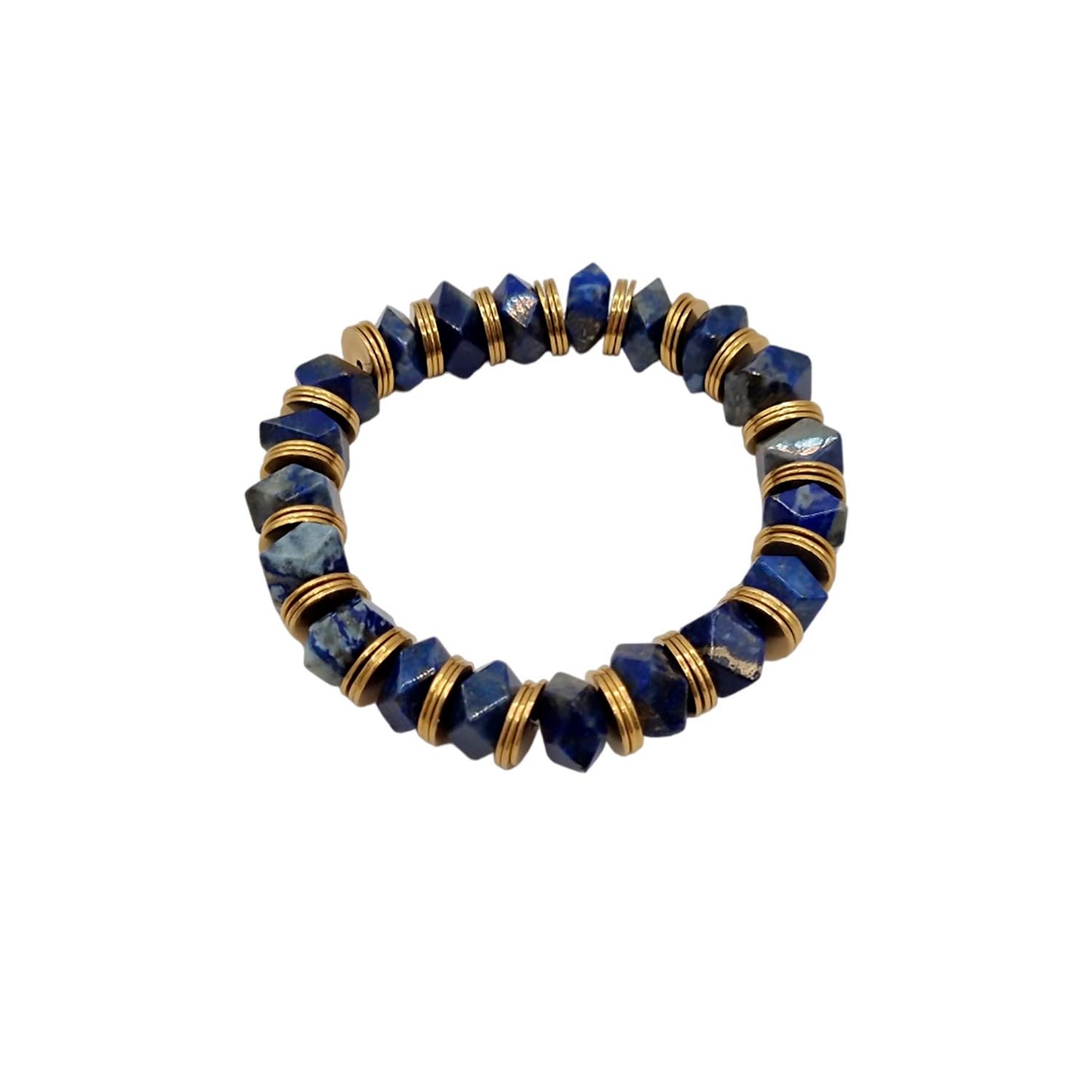 Pulsera Lapislázuli - Modelo Nilo