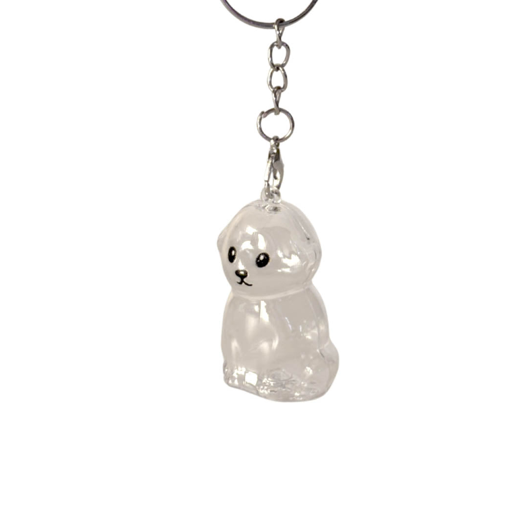 Llavero Guardapelo de Mascota - Perro Crespito
