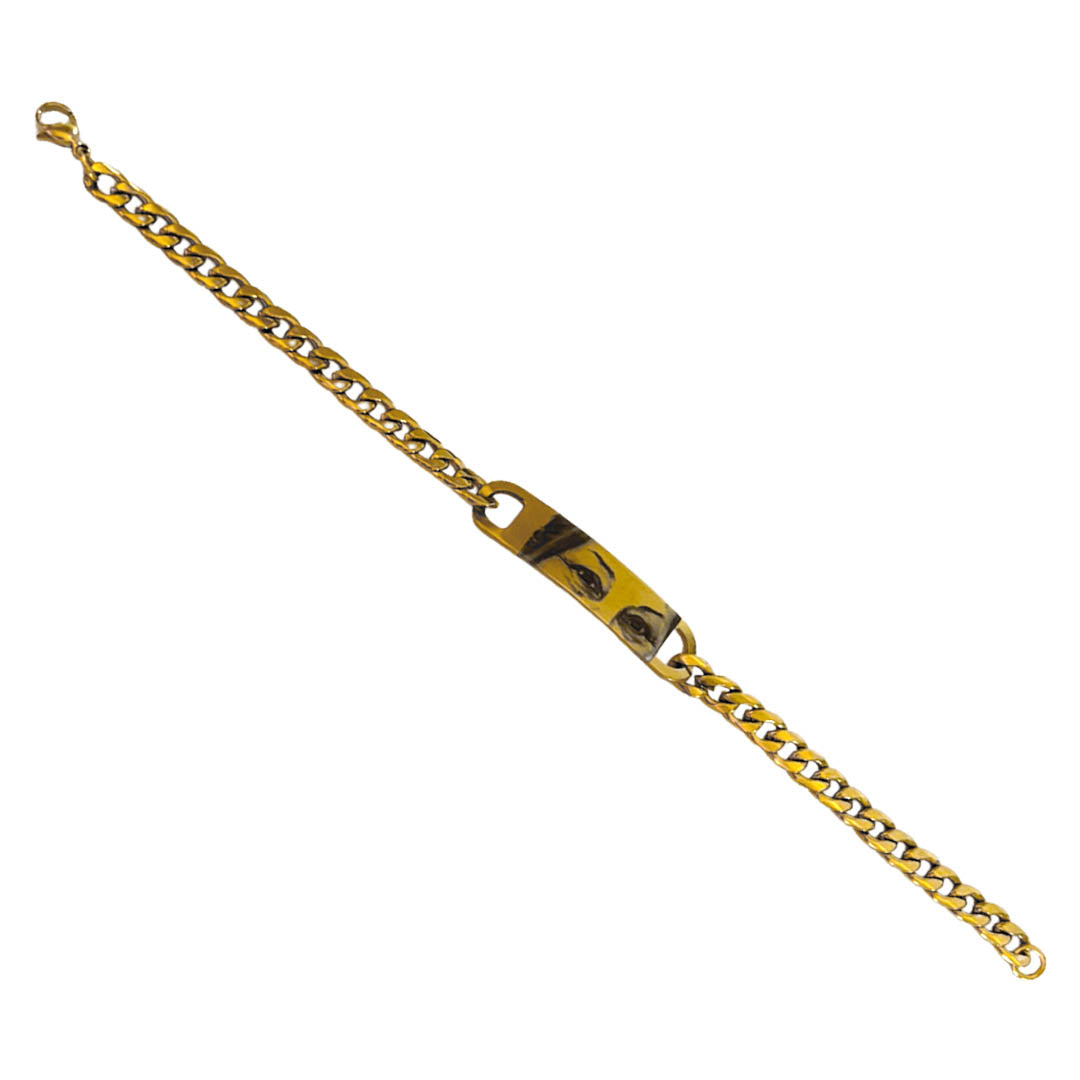 Pulsera Piocha Miradas Gold