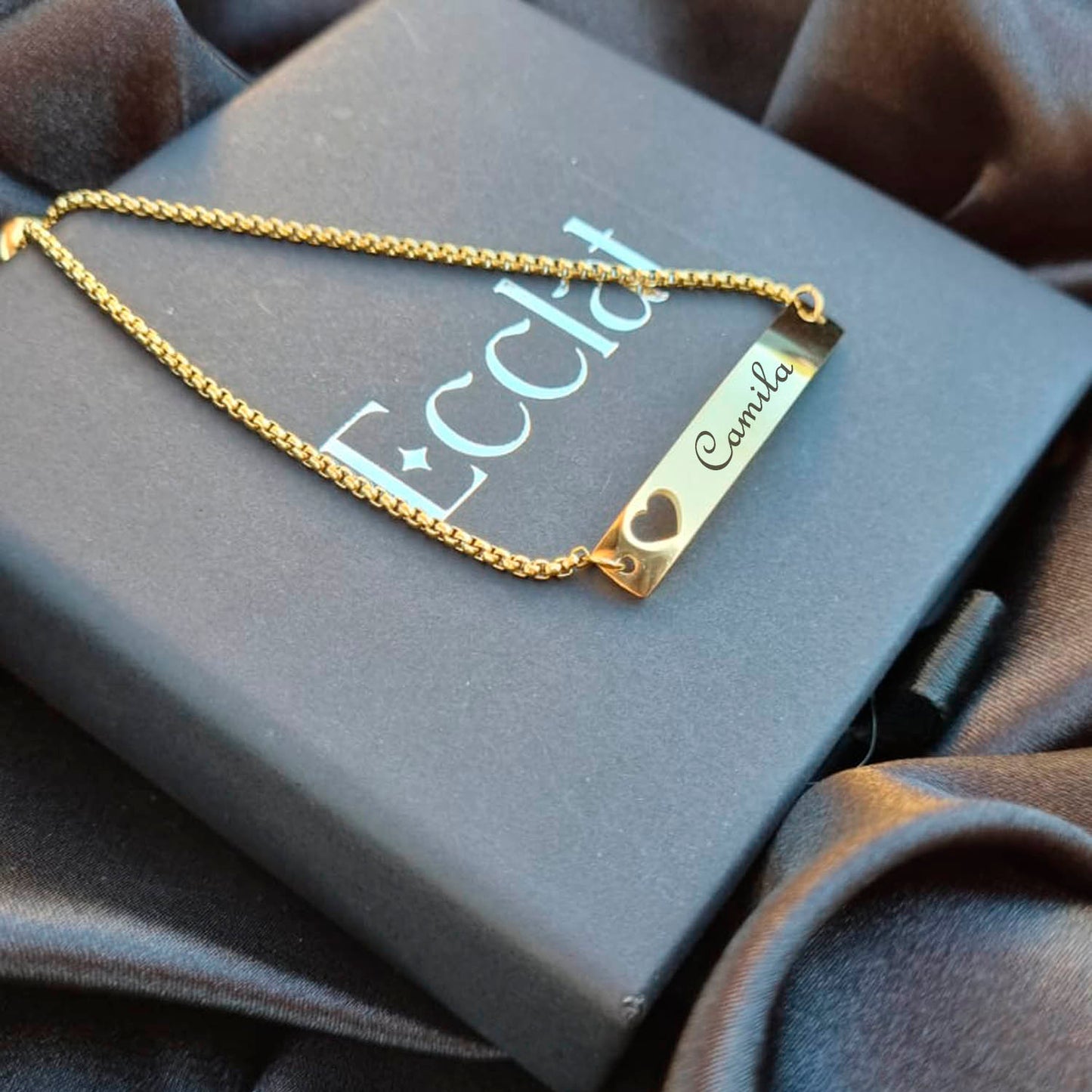 Pulsera Piocha Corazón Gold