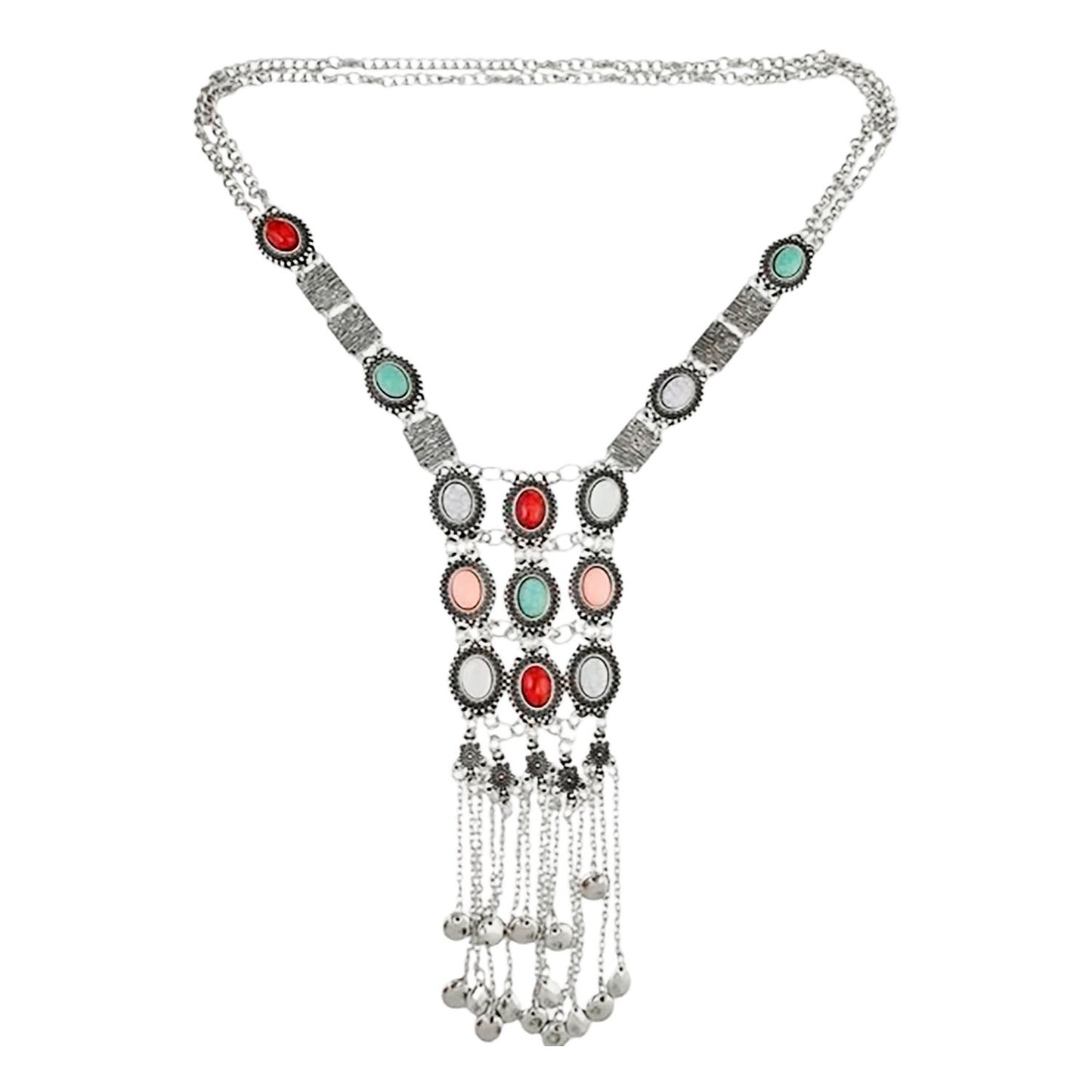 Collar Étnico silver