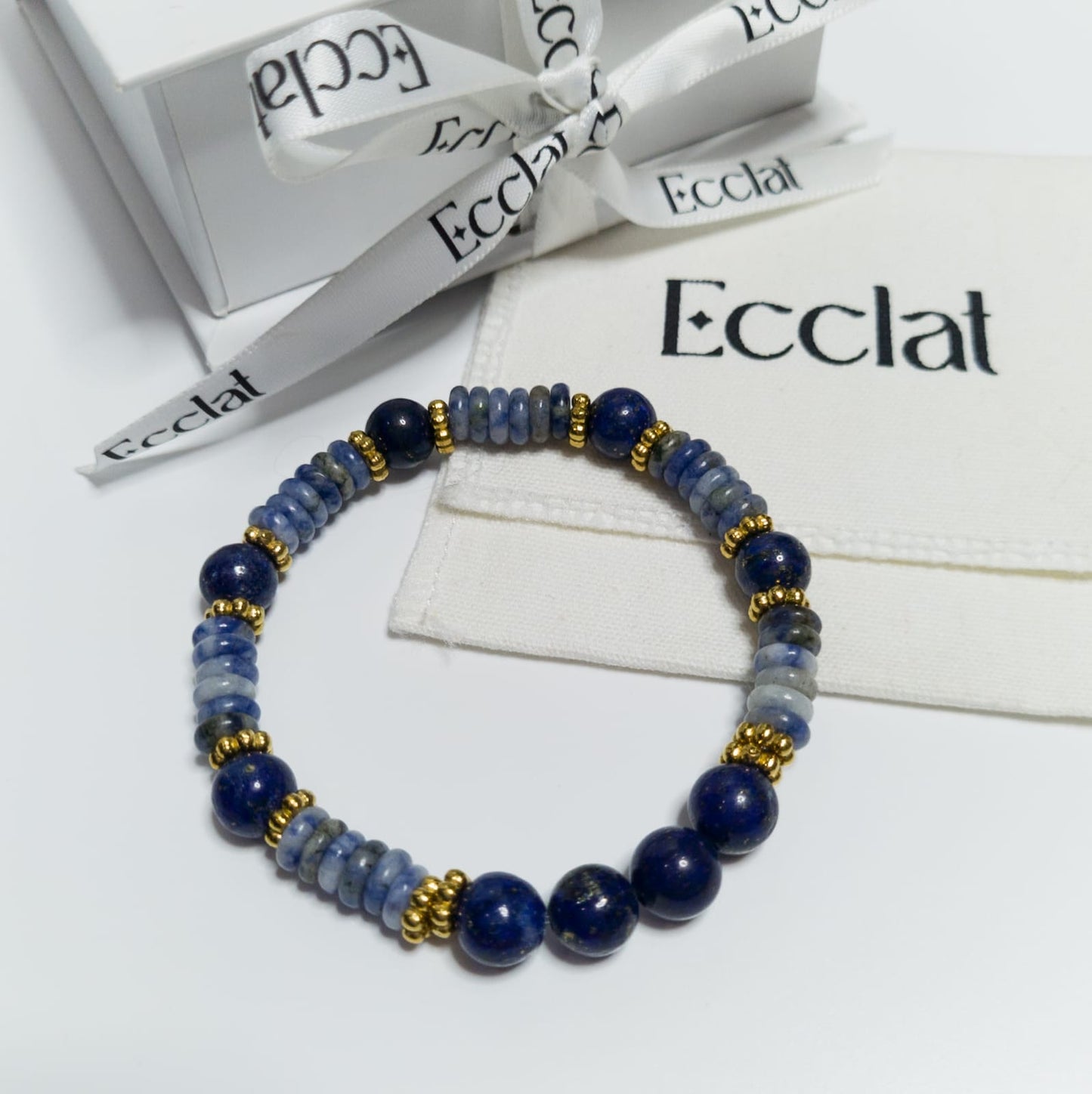 Pulsera Alba - Sodalita Lapislázuli