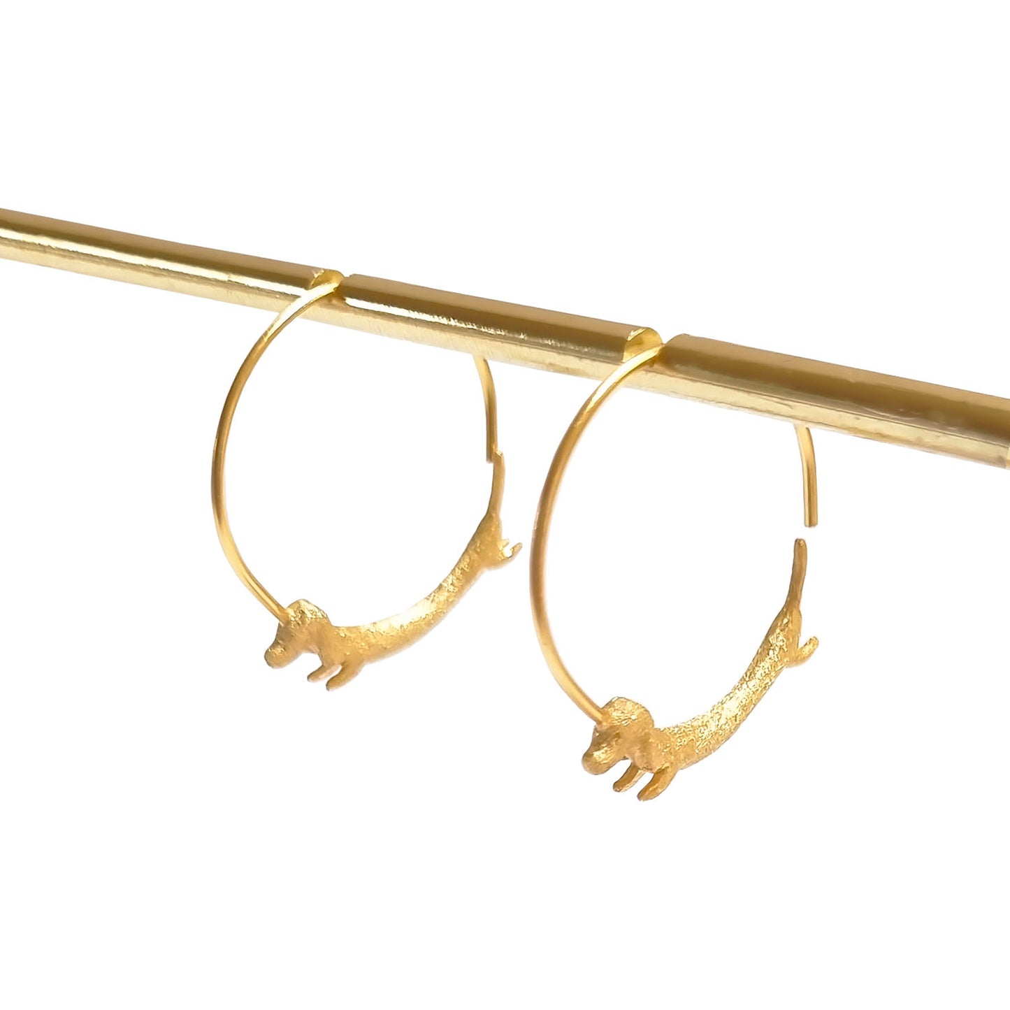 Argollas Dachshund Gold