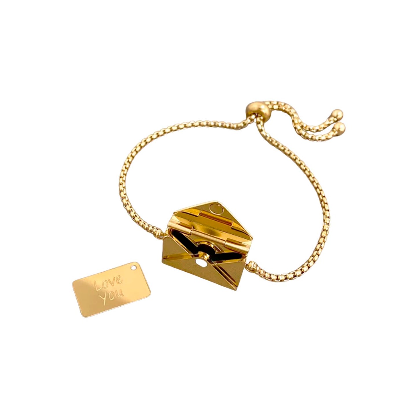 Pulsera Carta Personalizada Gold