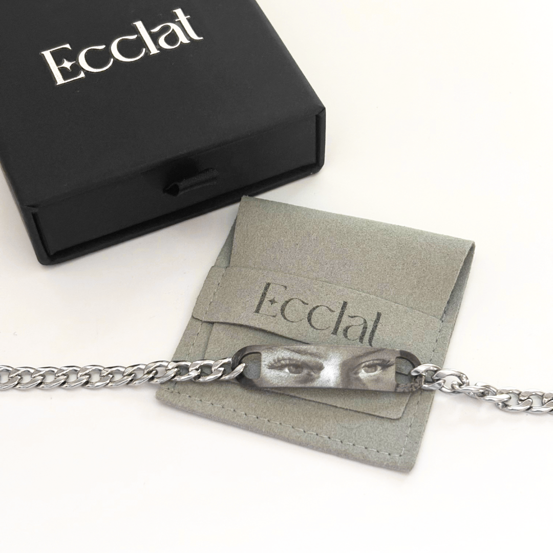 Pulsera Piocha Miradas Silver