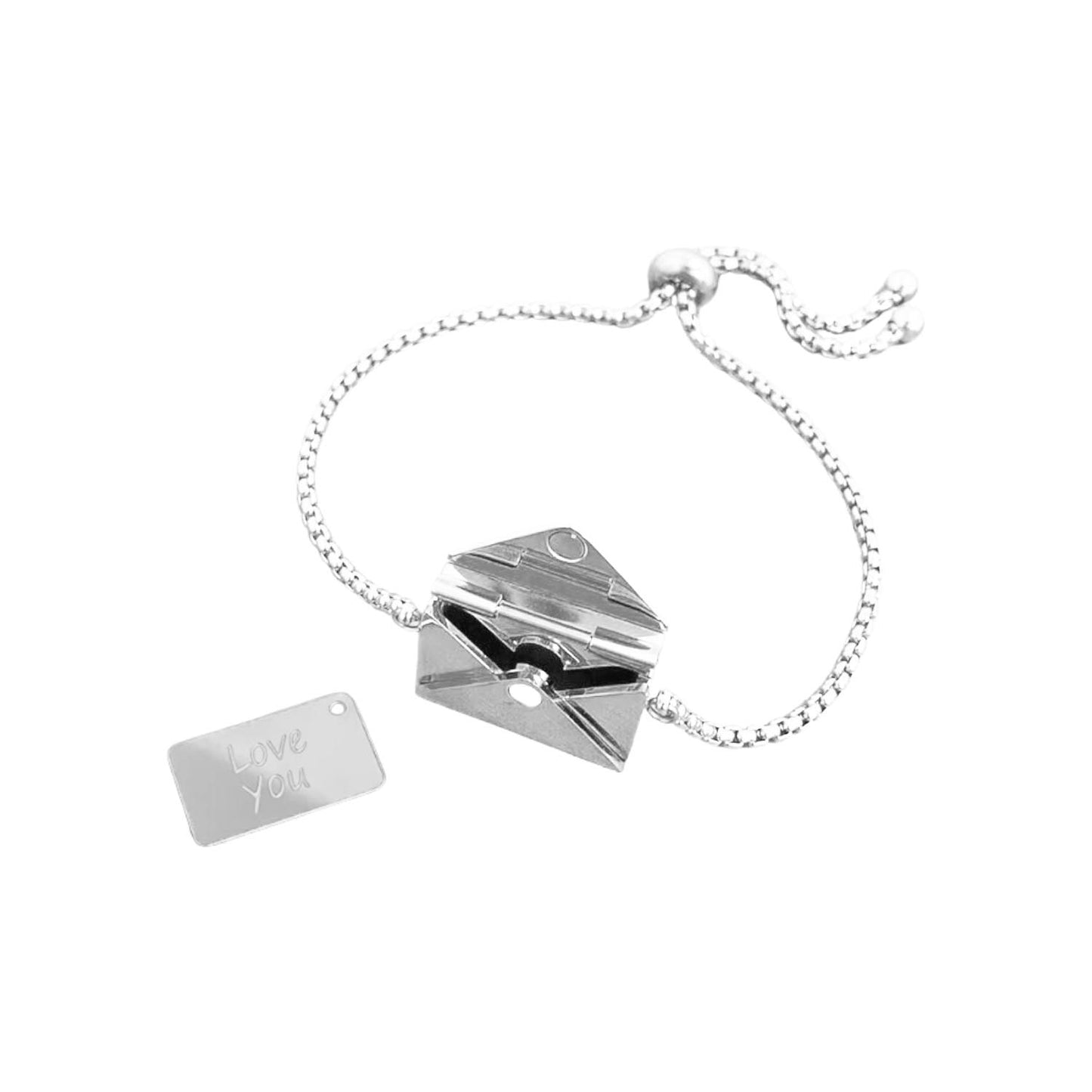 Pulsera Carta Personalizada Silver