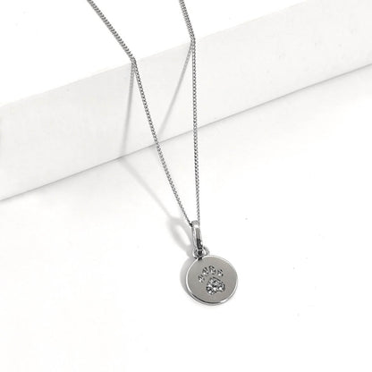 Collar Huellita personalizado - Plata 925
