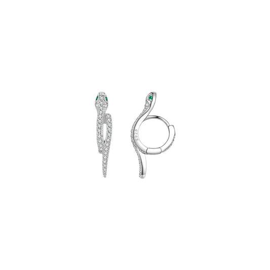 Aros Serpiente - plata 925