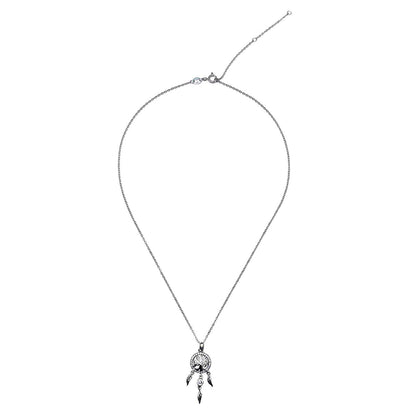 Collar Atrapa Sueños - Plata 925