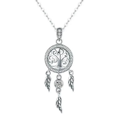 Collar Atrapa Sueños - Plata 925
