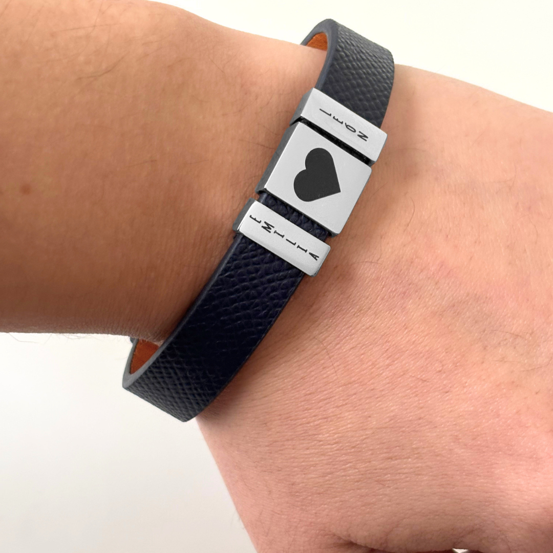 Pulsera Personalizada Cuero con Dijes
