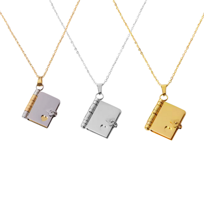 Collar Libro personalizado