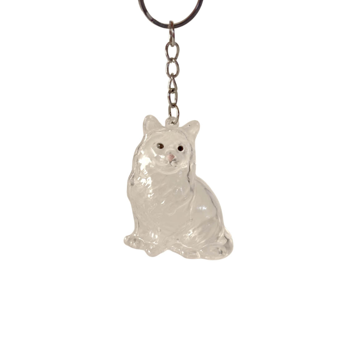 Llavero Guardapelo de Mascota - Gato