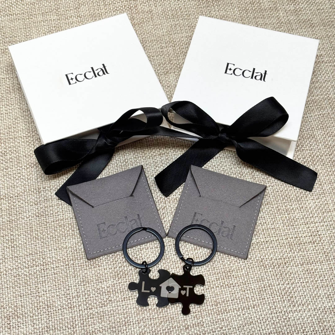 Set Llavero Puzle Personalizado Black