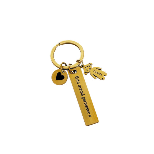 Llavero Familia Dijes - Gold