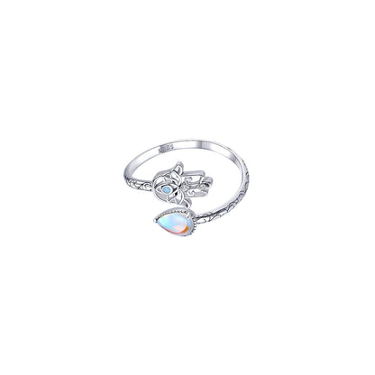 Anillo Mano de Fátima - plata 925