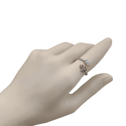 Anillo Mano de Fátima - plata 925