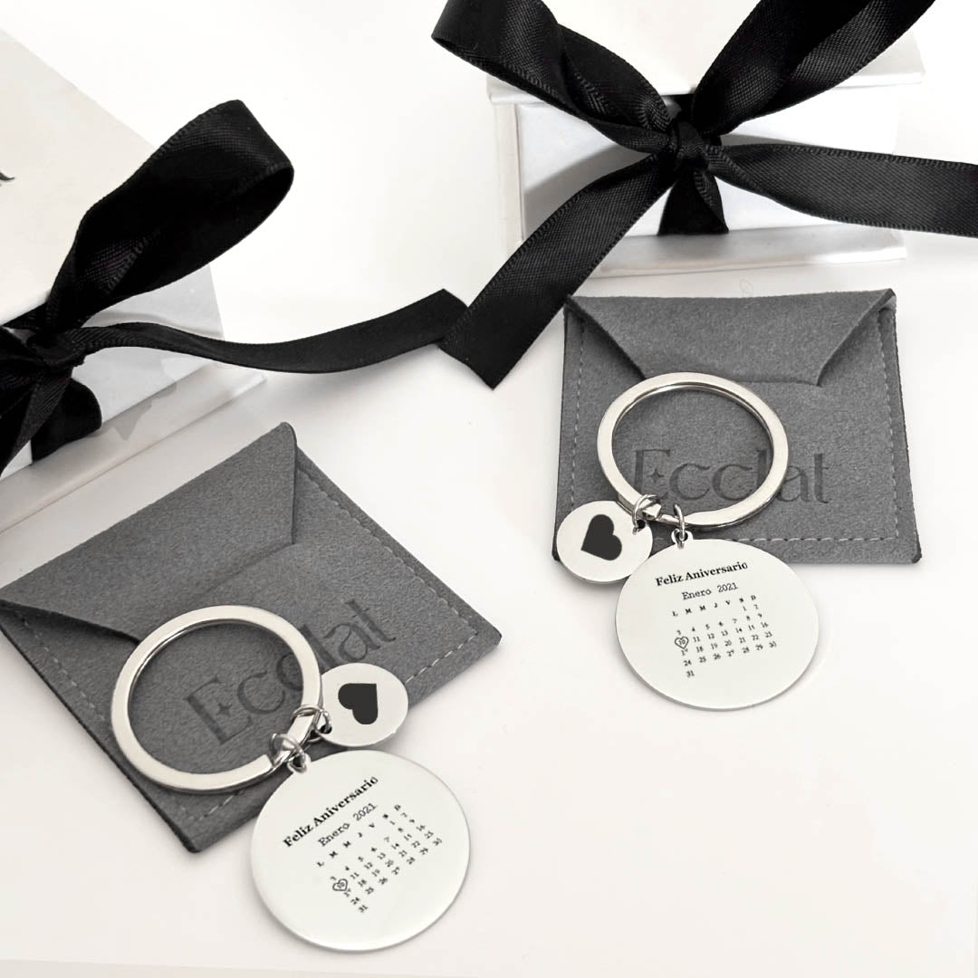 Set Llavero Circular Personalizado