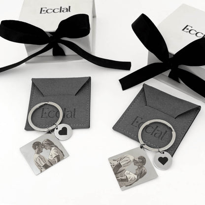 Set Llavero Cuadrado Personalizados
