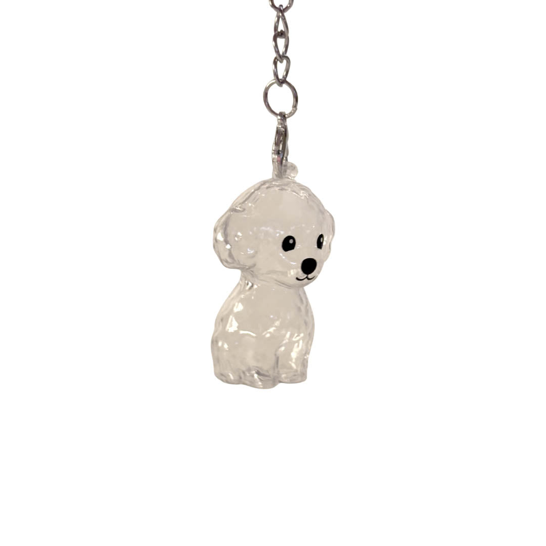 Llavero Guardapelo de Mascota - Perro Crespito