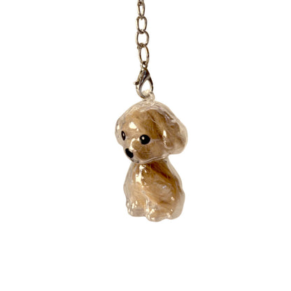 Llavero Guardapelo de Mascota - Perro Crespito