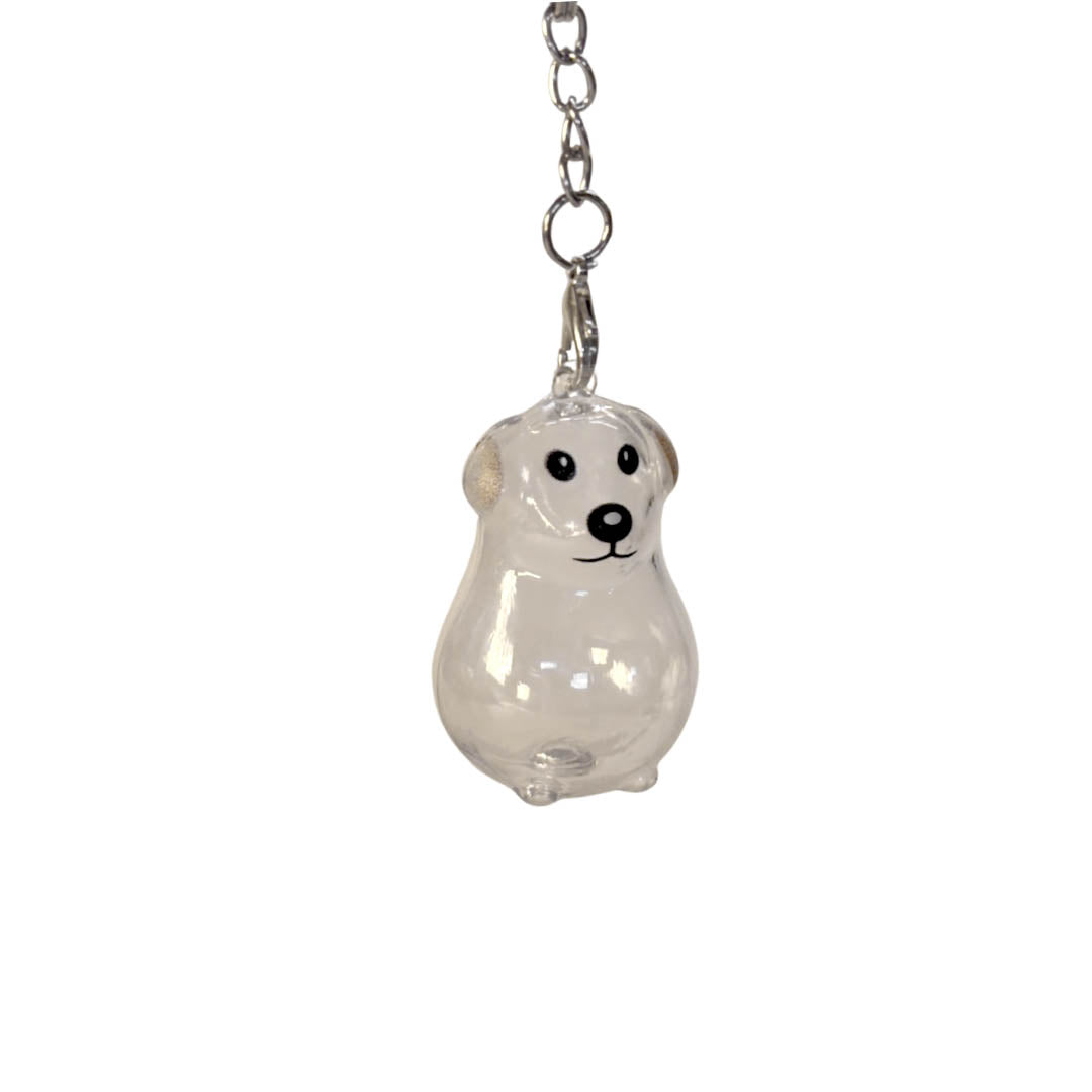 Llavero Guardapelo de Mascota - Perro guatón