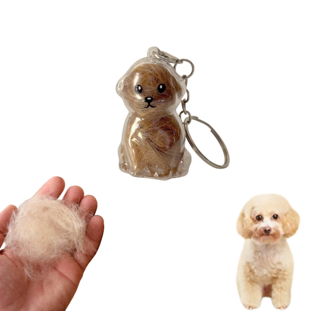 Llavero Guardapelo de Mascota - Perro