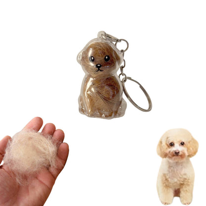 Llavero Guardapelo de Mascota - Perro