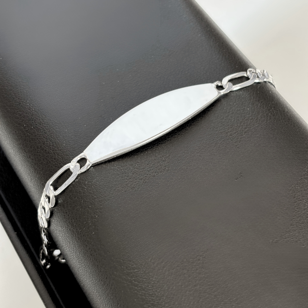 Pulsera hombre Piocha personalizada - plata 925