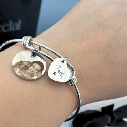 Pulsera Ajustable con Dijes