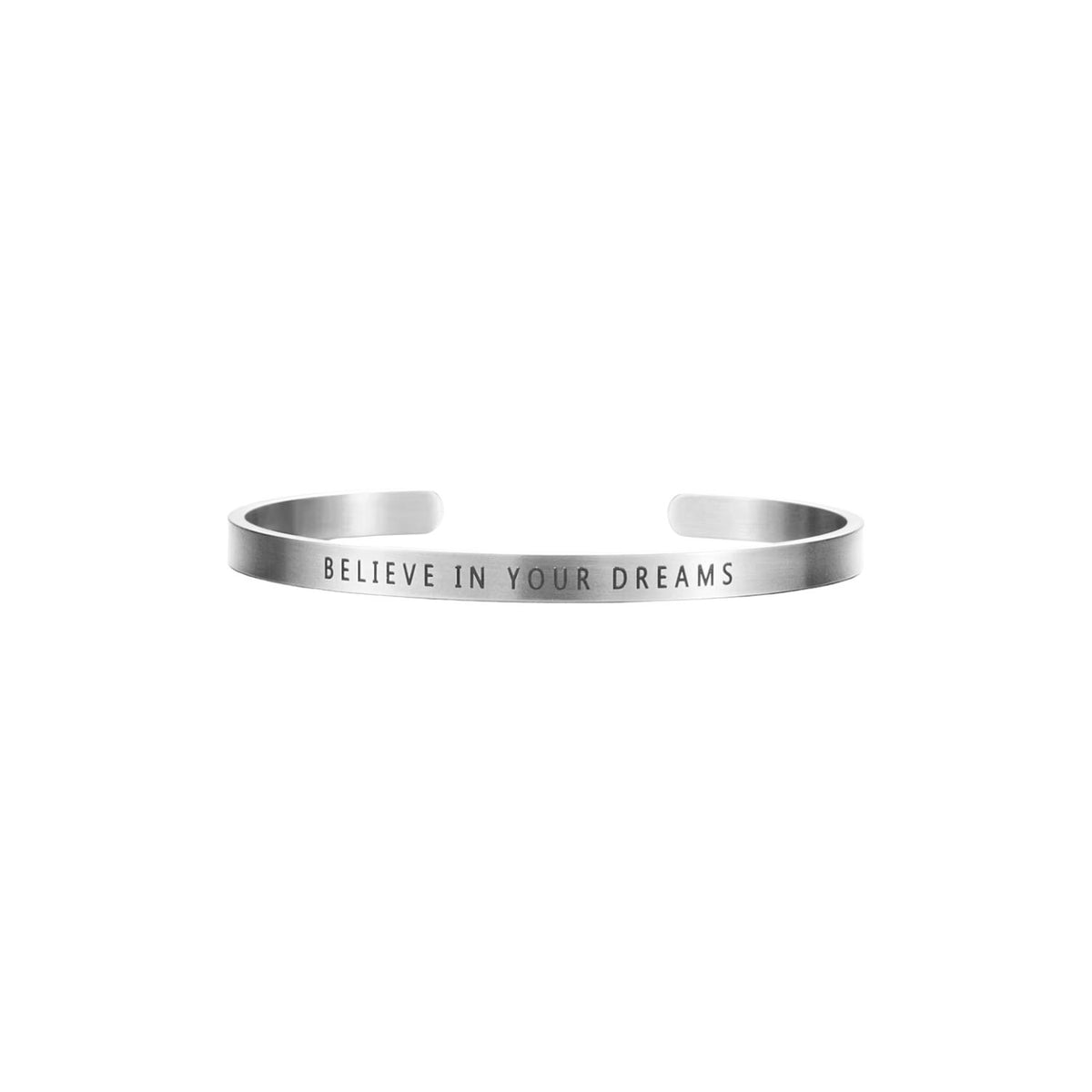 Pulsera Motivacional Para Mujer - Acero Inoxidable Pulido Con Mensaje 'Recuerda Siempre Cuánto Vales', Regalo Especial Con Estuche