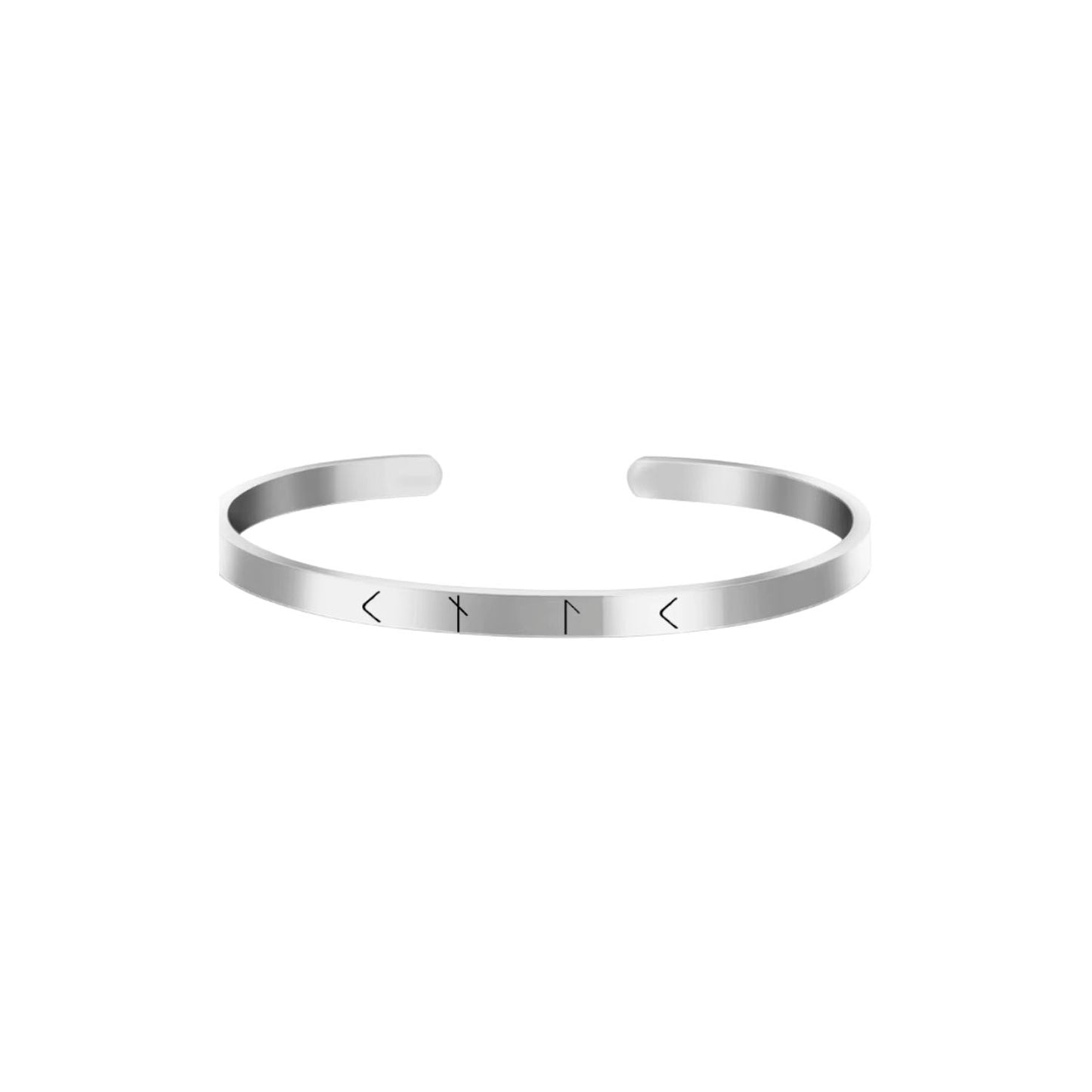 Pulsera Esclava Personalizada en Acero Inoxidable Silver