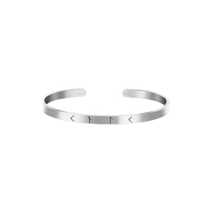 Pulsera Esclava Personalizada en Acero Inoxidable Silver