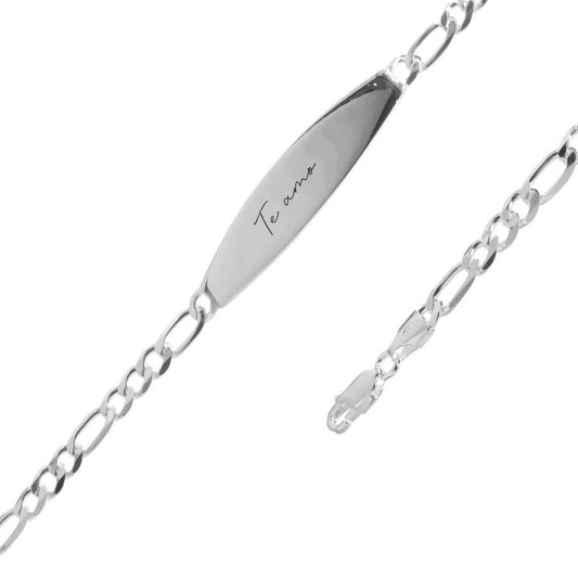 Pulsera Hombre Piocha cartier personalizada - plata 925