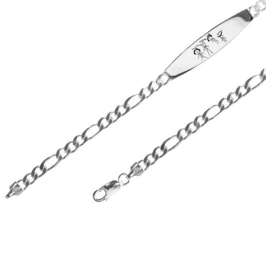 Pulsera Piocha cartier personalizada - plata 925