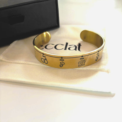 Pulsera Esclava Línea de Tiempo