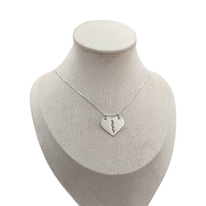 Collar personalizado Corazón de Fuego - Plata 925