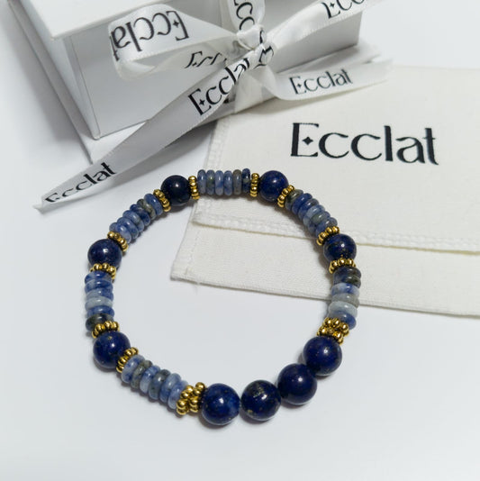 Pulsera Alba - Sodalita Lapislázuli