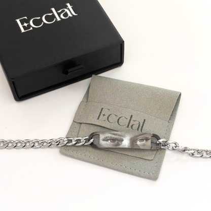 Pulsera Piocha Miradas Silver